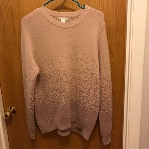H&M Rose Gold Sweater